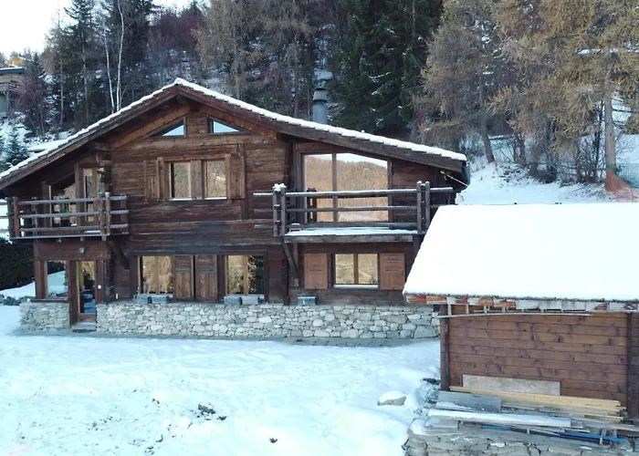 Bonheur Dağ evi La Tzoumaz